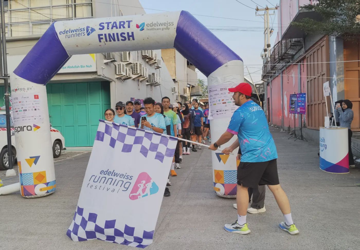 RS Edelweiss Cianjur Take Over CFD untuk Persiapan Running Festival 2026