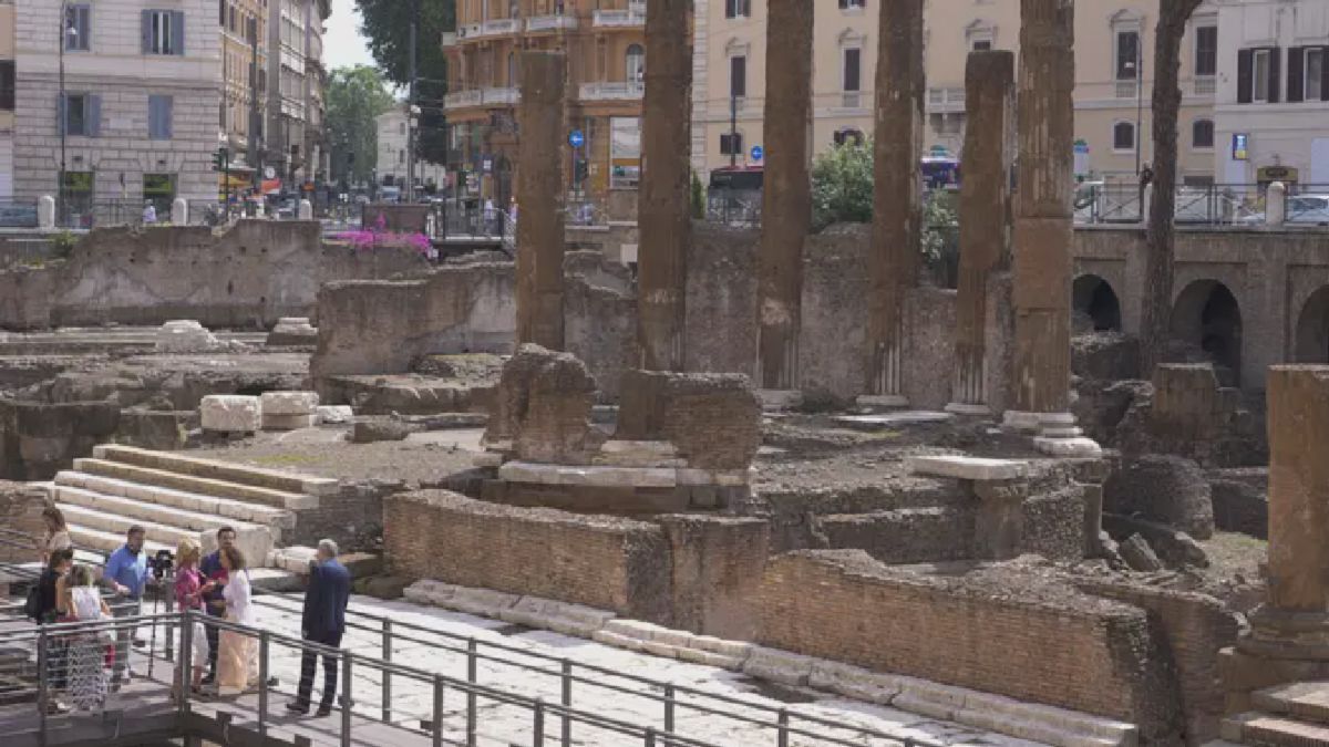 Reruntuhan Tempat Julius Caesar Dibunuh Dibuka untuk Publik