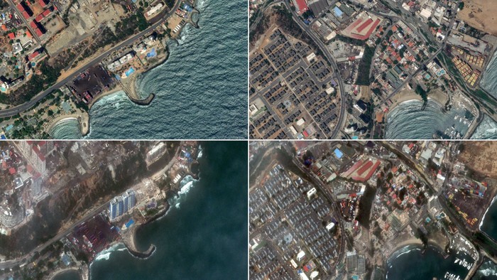 Potret Satelit Sebelum dan Sesudah Gempa Guncang Venezuela