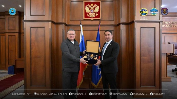 BNN RI-Kemendagri Rusia Pererat Kerja Sama Usut Jaringan Narkoba Internasional