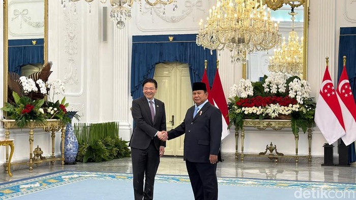 Prabowo Terima PM Singapura di Istana, 26 Kesepakatan Bakal Diteken