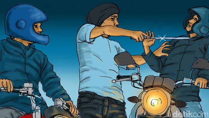 Viral Pria di Bekasi Terkapar Dibacok Saat Dibegal, Polisi Lakukan Penyelidikan