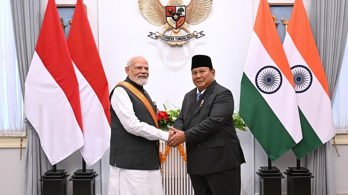 Penghargaan Bintang Adipura dari Prabowo, PM Modi Sebut Cerminan Kedekatan Indonesia-India