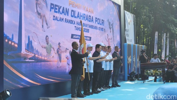 Wakapolri Resmi Buka Pekan Olahraga Polri 2026, Diikuti Ribuan Atlet