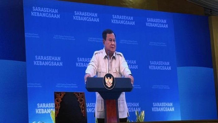 Presiden Prabowo Ungkap Kunci Kemajuan Bangsa, Soroti Perang Akibat Elite Terpecah