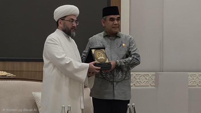 Bertemu Grand Mufti Uzbekistan, Ketua MPR Bicara Islam Toleran dan Persatuan
