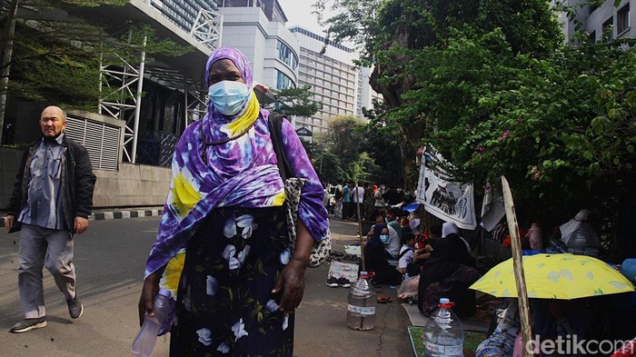 Tertibkan Trotoar UNHCR, Puluhan WNA Pengungsi Akan Ditempatkan di Penampungan