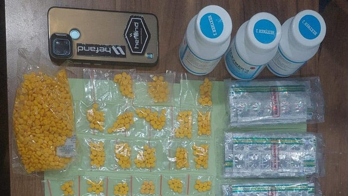Razia Narkoba di Walantaka: Polisi Sita Ribuan Hexymer dan Tramadol dari Tangan Pria 25 Tahun