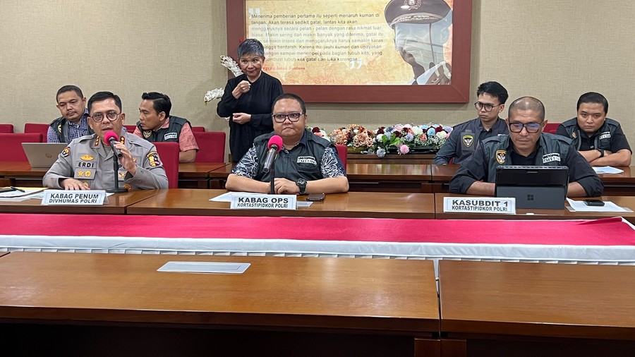 Jakarta – Korps Pemberantasan Tindak Pidana Korupsi (Kortas Tipikor) Polri resmi menetapkan empat orang sebagai tersan