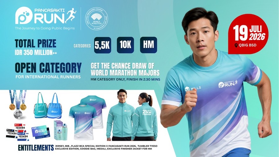 Pelari Harus Ikut! Pancasakti Run 2026 Hadir dengan 3 Kategori Ramah Pemula