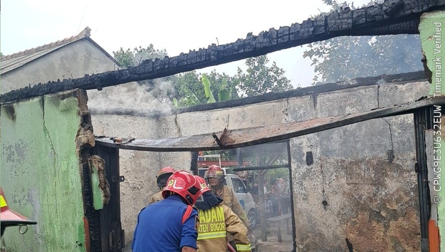 Kebakaran Hanguskan Ruko di Bogor, Berawal dari Kompor yang Ditinggal Pemilik