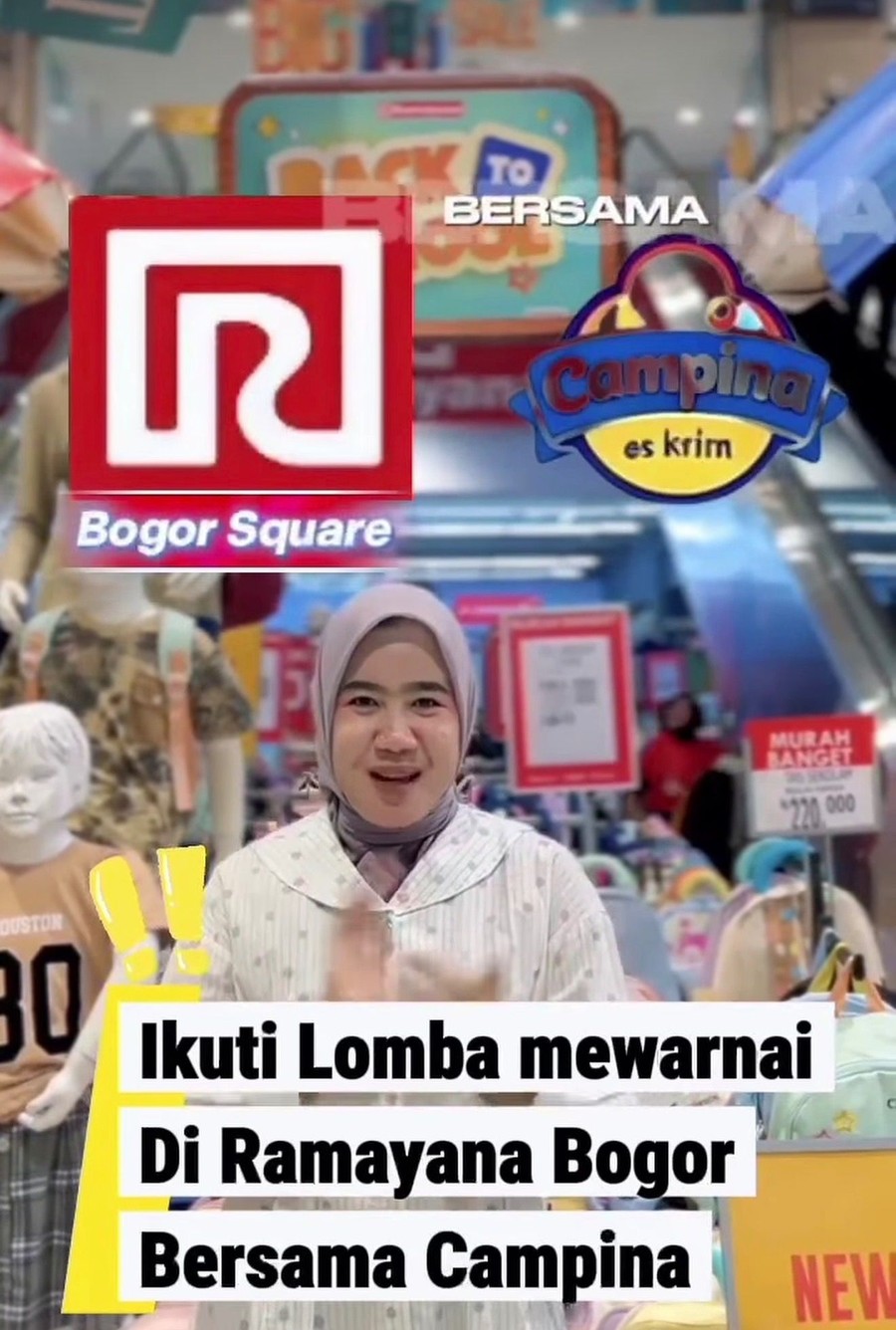 Ramayana Bogor dan Campina Gelar Lomba Mewarnai Anak, Ini Cara Daftarnya
