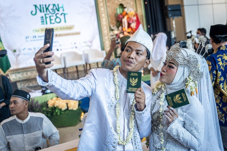 Kemenag Gelar Nikah Massal untuk 30 Pasangan