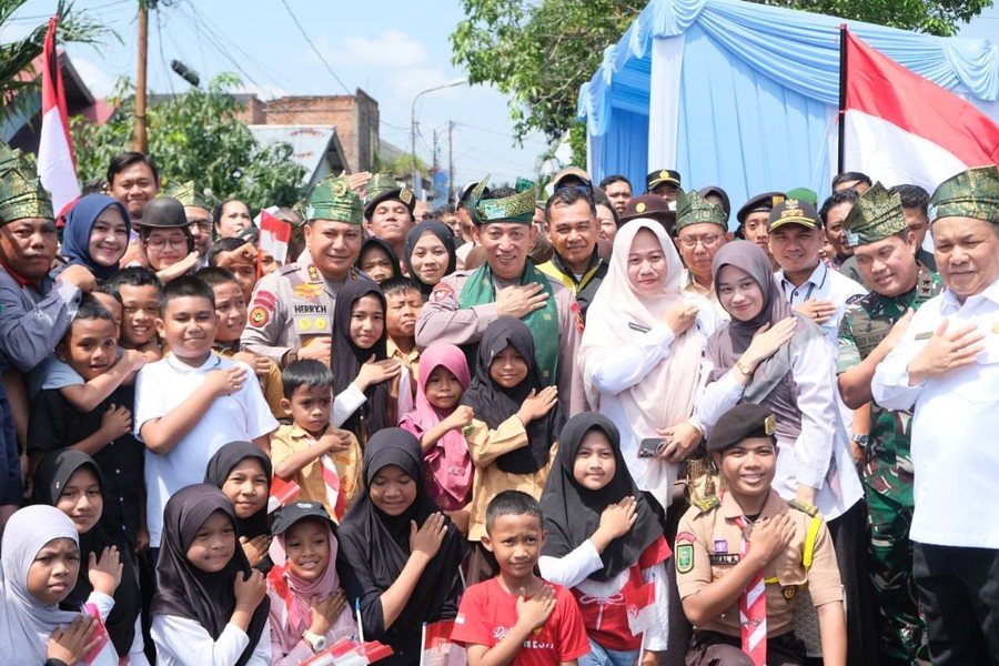 Asa Warga di Siak Riau Menapaki Jembatan Baru yang Kini Tak Lagi Berlubang