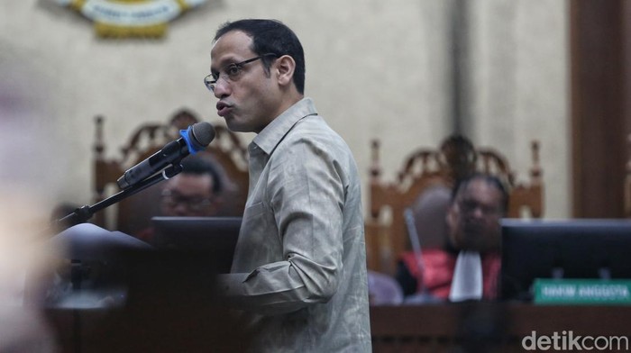 Nadiem Bacakan Duplik, Bantah Dakwaan Kasus Chromebook