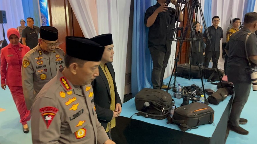 Kapolri dan Menteri Lingkungan Hidup Hadiri Doa Bersama Lintas Agama Menyambut Hari Bhayangkara ke-80