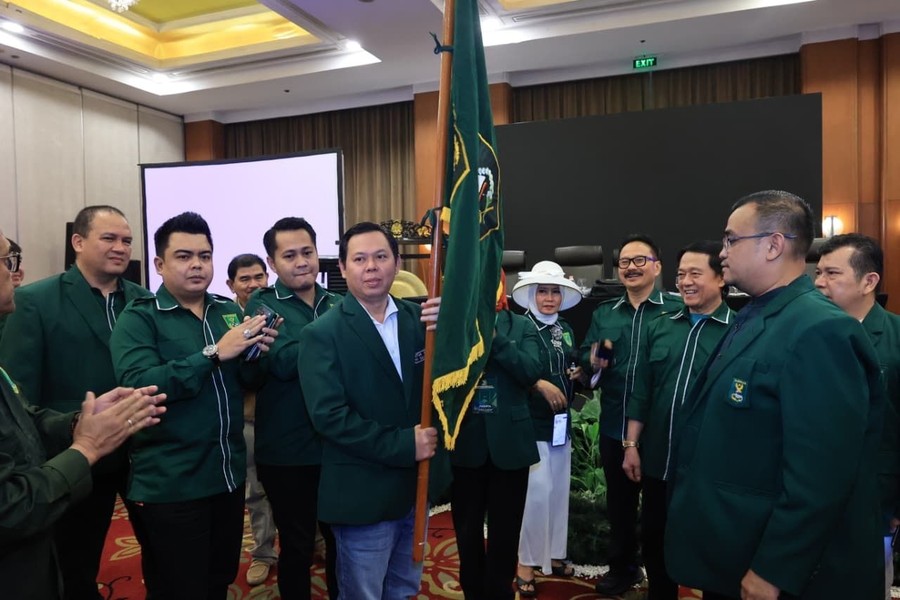 Sultan Baktiar Najamudin Resmi Nahkodai TP Sriwijaya Hasil Mubes XIII