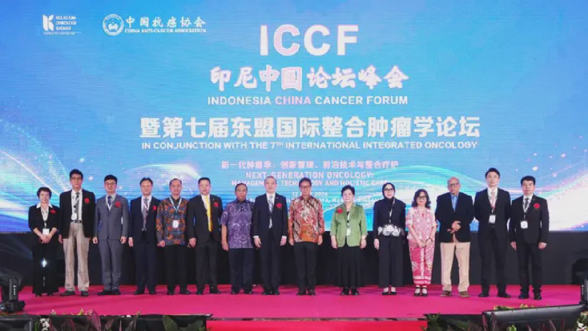ICCF 2026 Perkuat Kolaborasi Indonesia-Tiongkok Atasi Beban Kanker Nasional