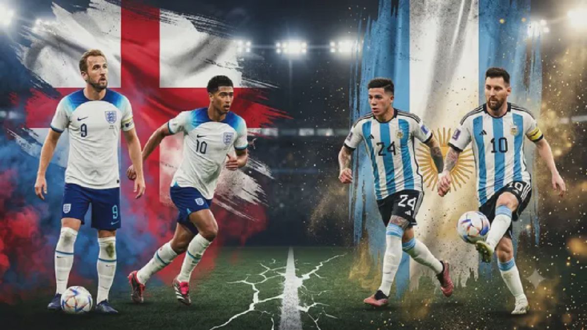Timnas Inggris Tantang Argentina di Semifinal Piala Dunia 2026