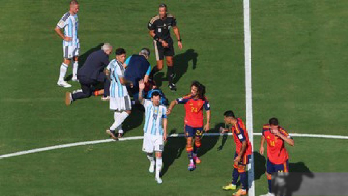 Argentina — Messi Desak Wasit Usir Cucurella di Final Piala Dunia 2026
