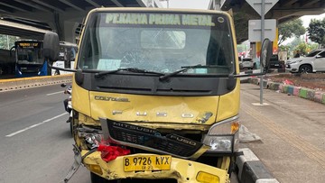 Polisi Amankan Sopir Truk Penabrak Pemotor hingga Tewas di Cibubur