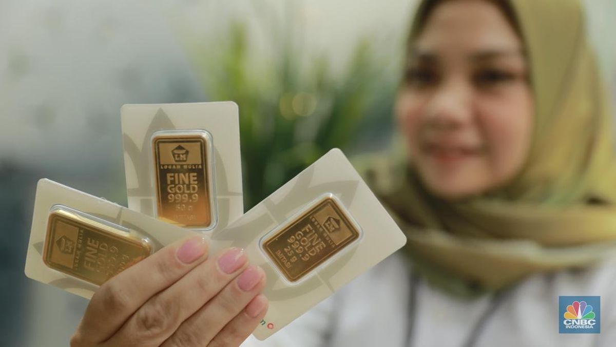 Harga Emas Antam Logam Mulia Melonjak Rp18.000, Tertinggi 2,5 Bulan