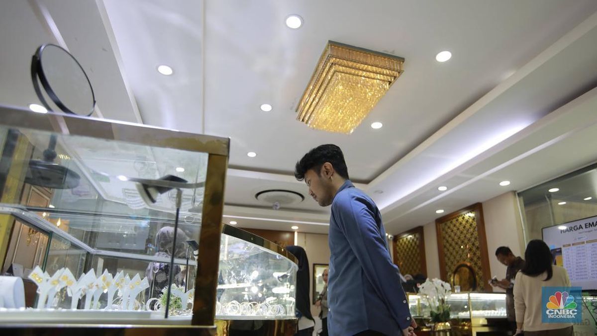 Harga Emas Galeri 24, UBS, Antam dan Antam Retro Hari Ini Melonjak Semua