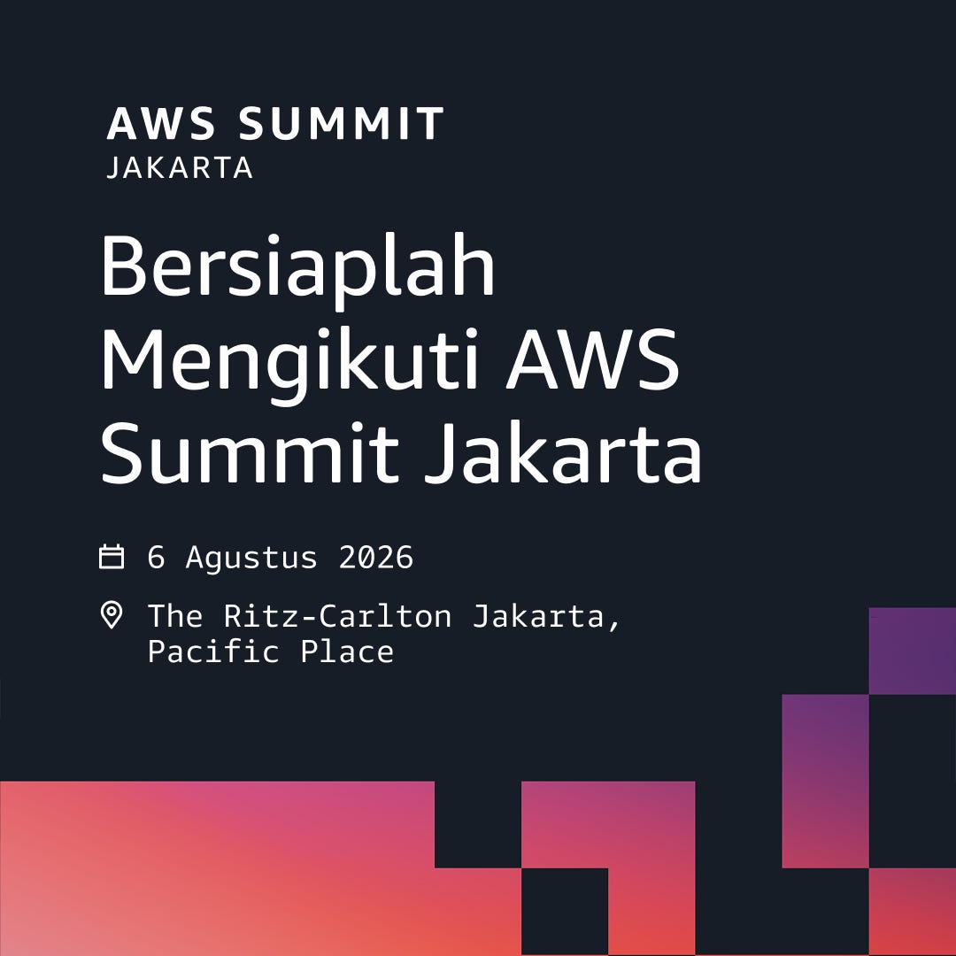 AWS Summit Jakarta 2026 akan Soroti Tantangan Efisiensi Cloud dan Adopsi AI