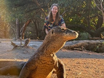 Momen Michelle Monaghan Balik ke Indonesia, Bahagia Bisa Lihat Komodo