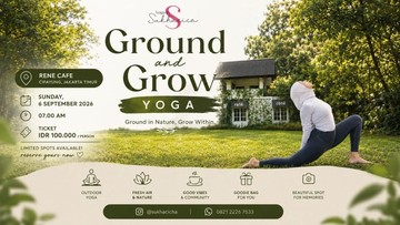 Cari Kegiatan yang Bikin Pikiran Plong? Coba Kelas Yoga Outdoor Ini