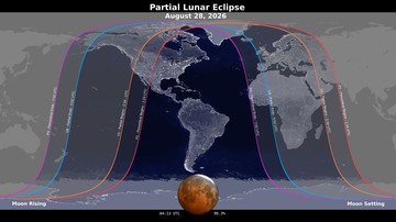 Gerhana Bulan Sebagian 27-28 Agustus 2026, Ini Wilayah yang Bisa Melihatnya